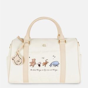 Primark Beige Winnie the Pooh Travel Bag